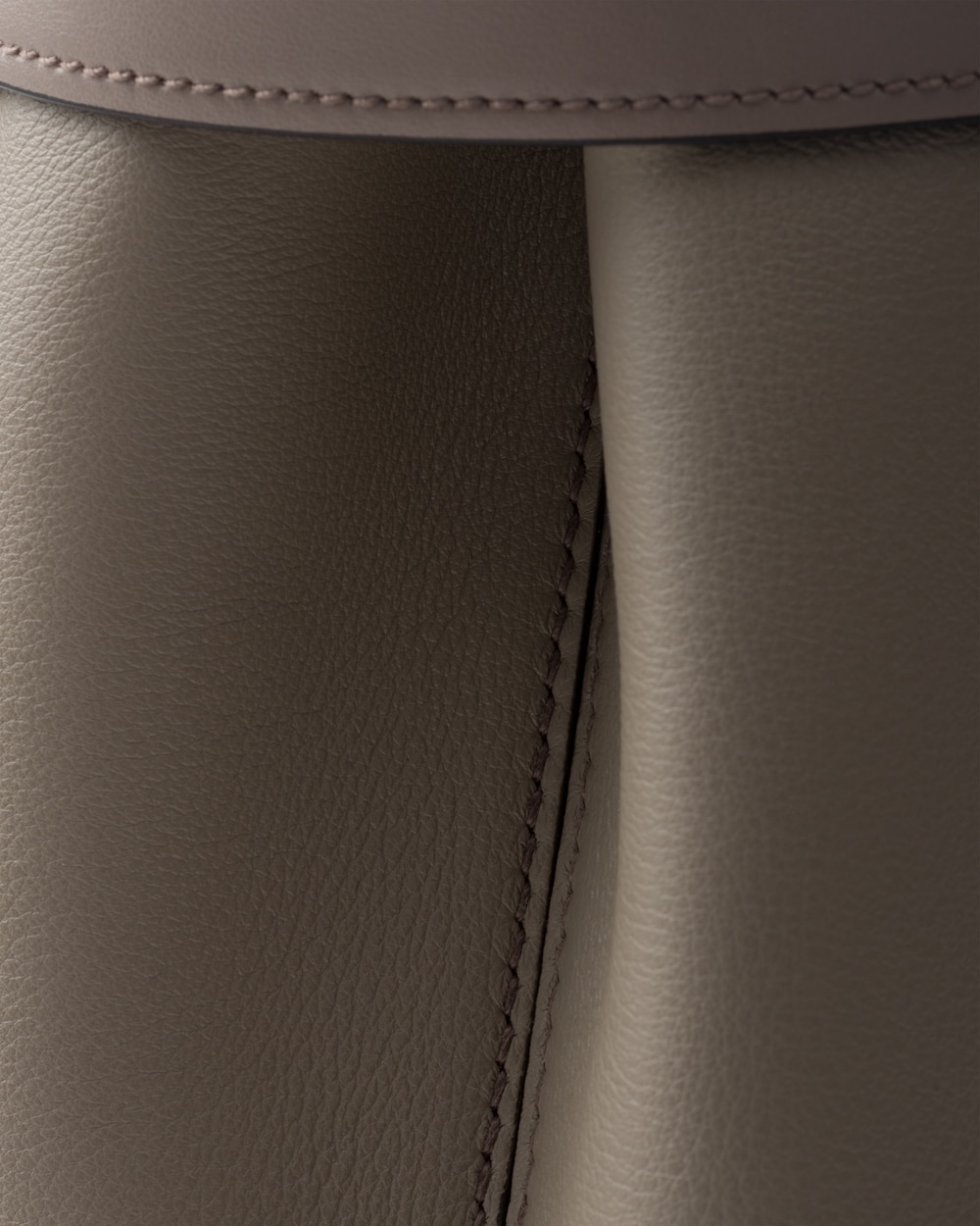 Prada Buckle Large Leather Handbag With Belt - Image 5